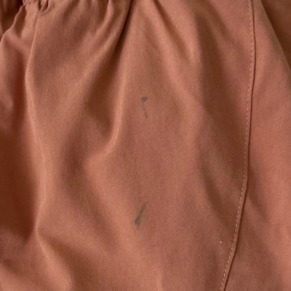 Athleta Mile Marker Burnt Orange 2-1 Shorts | XS - Picture 7 of 8